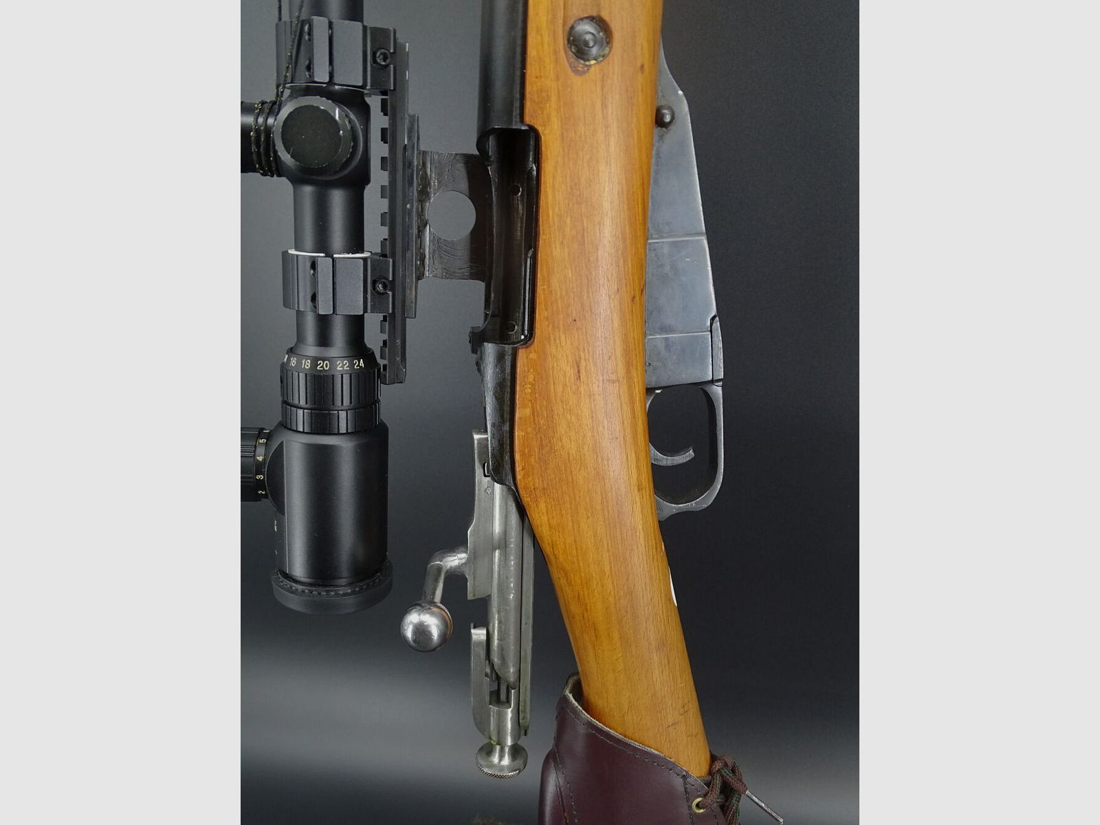 Ischewsk Mosin Nagant 1891/30 Bj 1942 with ZF 6-24x56 Mod 1891/30