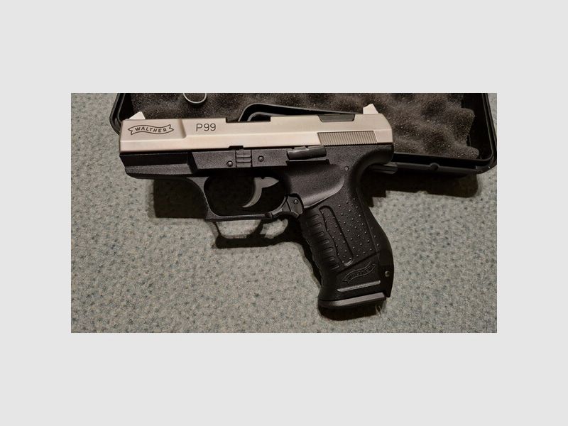 P99 Nickel, 9mm PAK