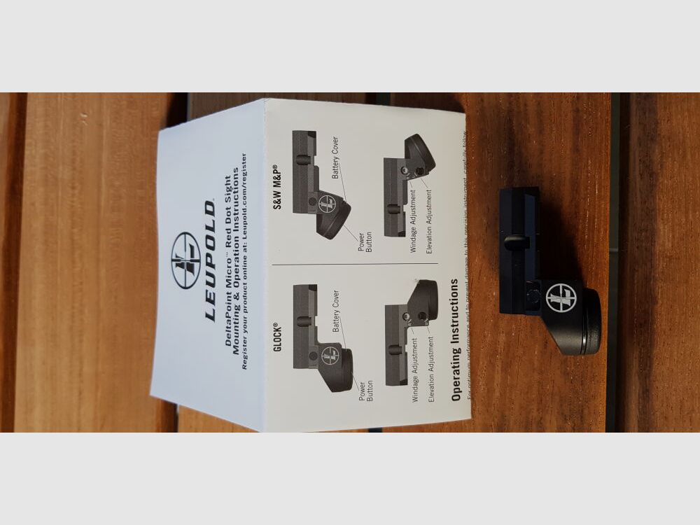 Leupold	 Delta Point Micro (Glock)