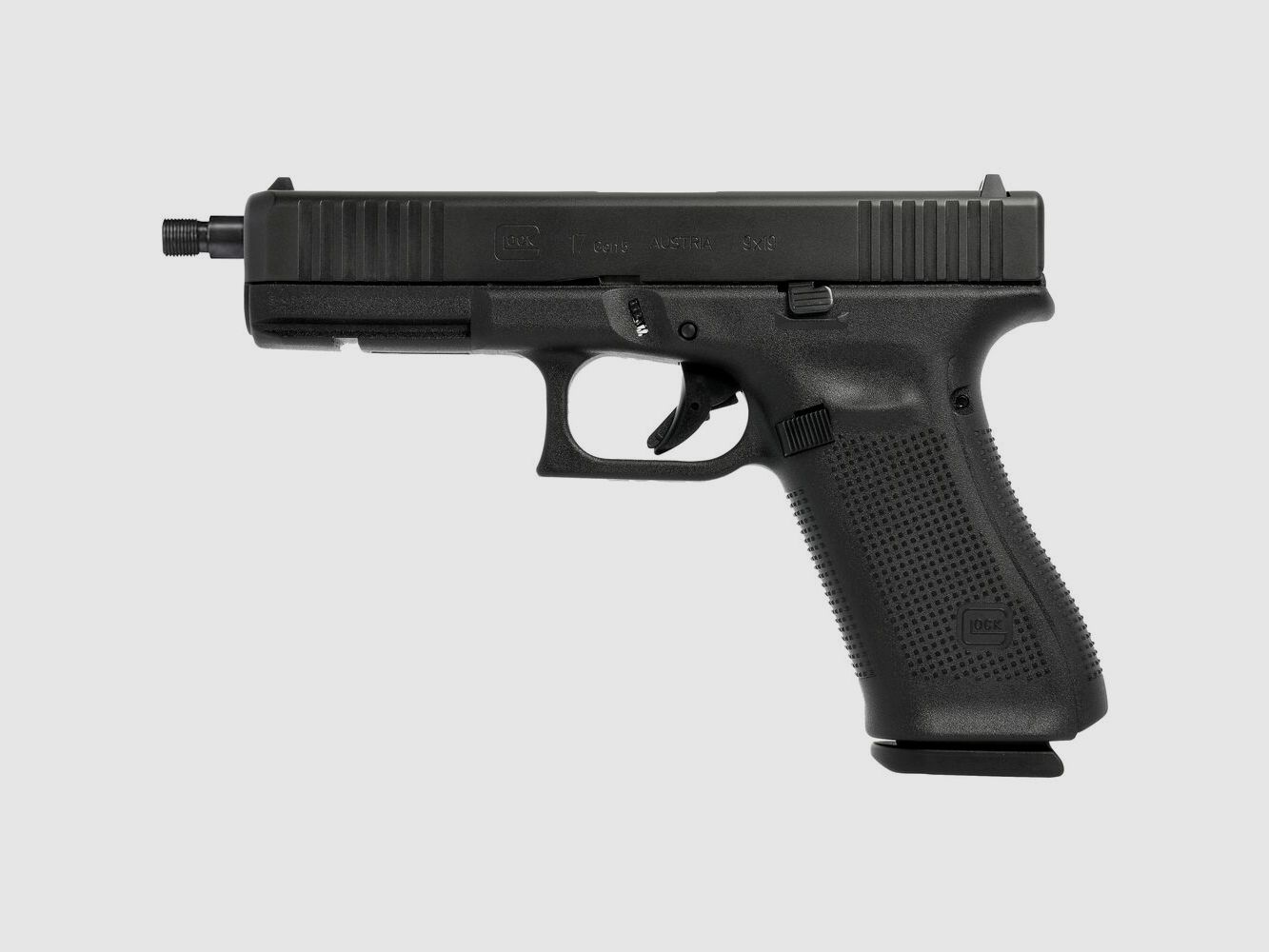 Glock Pistole 17 Gen5 mit Gewindelauf 13,5x1 links 9 mm Luger, Bild 1 von 2