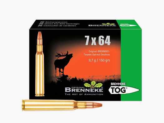 Brenneke 7×64 TOG 9.7g/150grs.