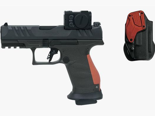WALTHER PDP Hunter Pro Compact 4“ Set mit Aimpoint Acro und Holster 9mmLuger