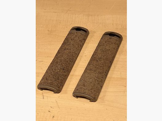 Picatinny Rail Cover 2-piece set in Dark Earth