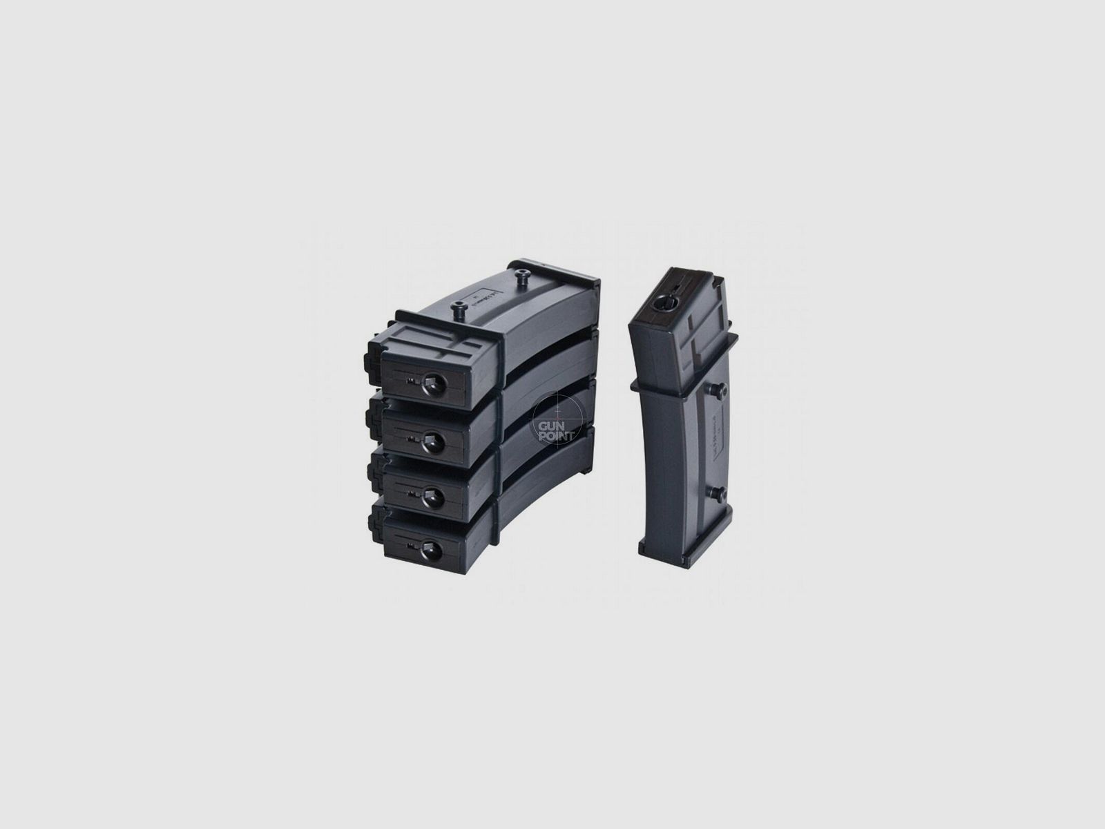 Magazin fr Softair - Ares - Mid Cap KSK-1 5er Pack - AEG / S-AEG