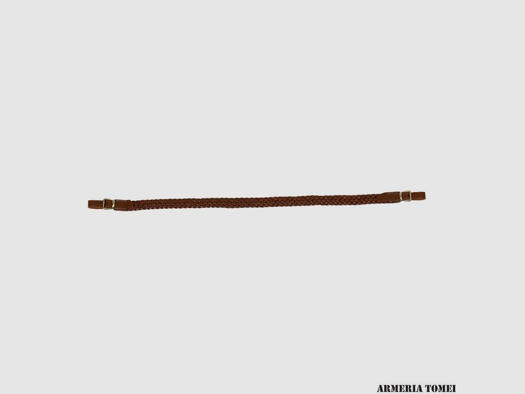 RADAR – LEATHER BELT WITH 7-STRAND BRAID