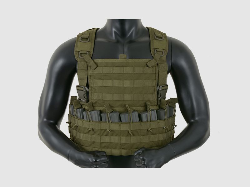 Tactical Rifleman Chest Rig - Olive [8FIELDS]