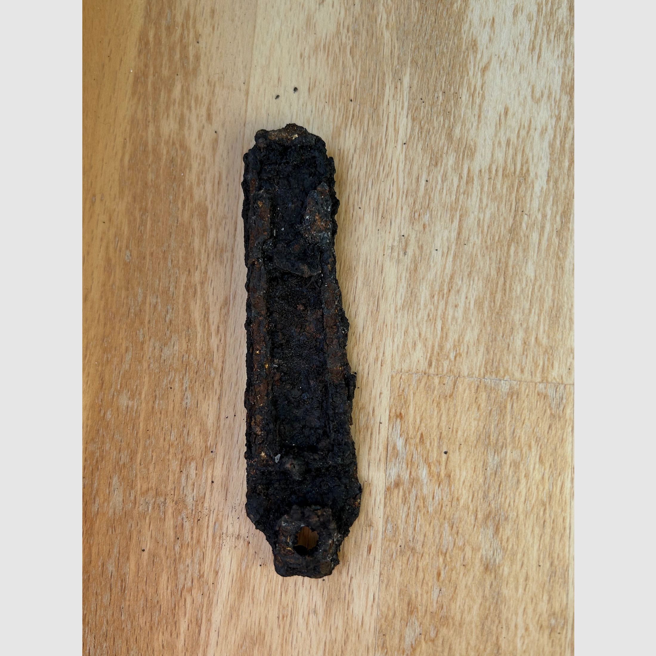 Tapa de caja / Tapa de caja de magazín Mauser K98 / 98k | Segunda Guerra Mundial | ¿Hallazgo en el suelo?