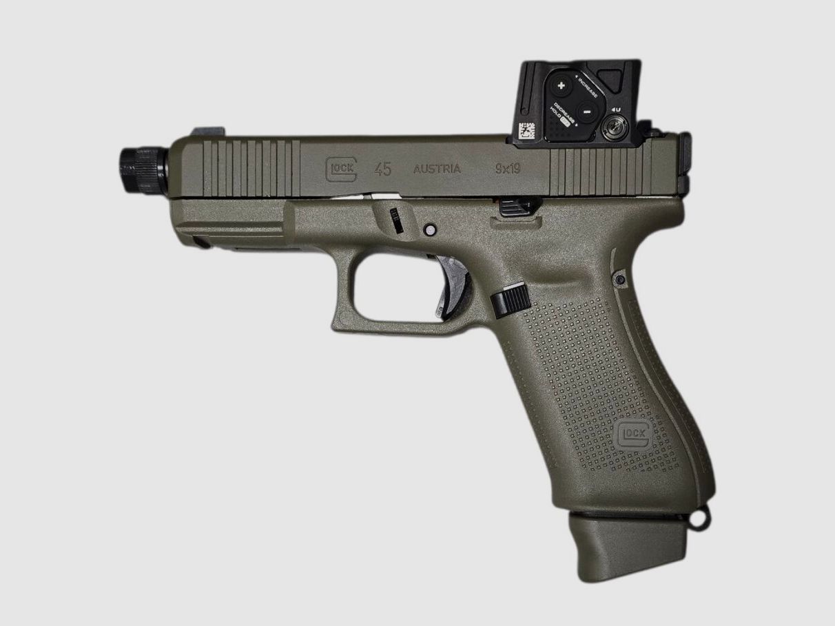 Glock 45 MOS/FS/GL Hunter Combo 9mm Luger inclusief Aimpoint COA direct beschikbaar +20€ verzendkosten in heel Duitsland