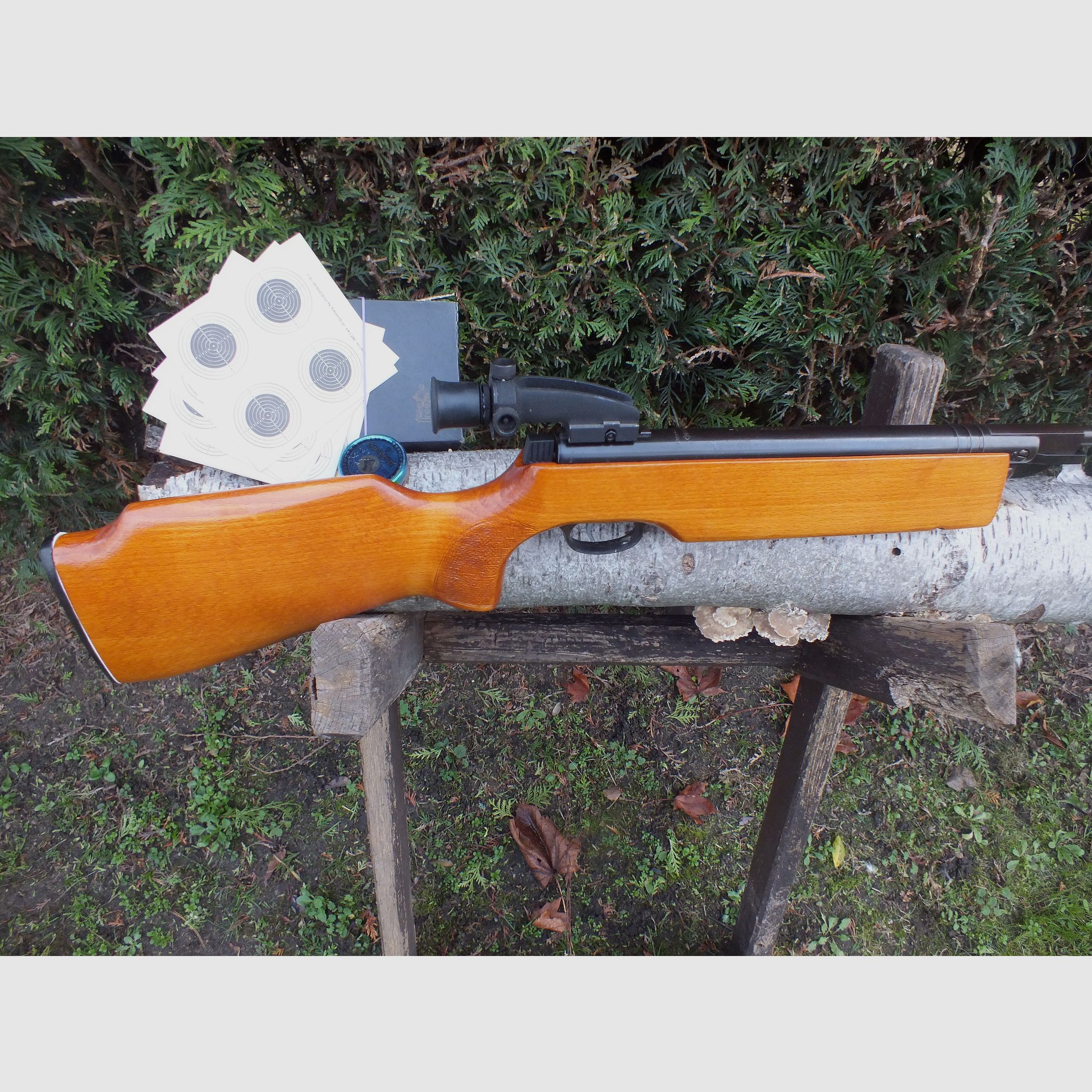 Mooie luchtgeweer Haenel 303- 8 Super