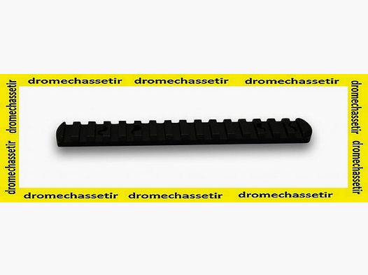 Rail picatinny pour Tikka T3 et T3X action courte et longue, 20 moa, noir