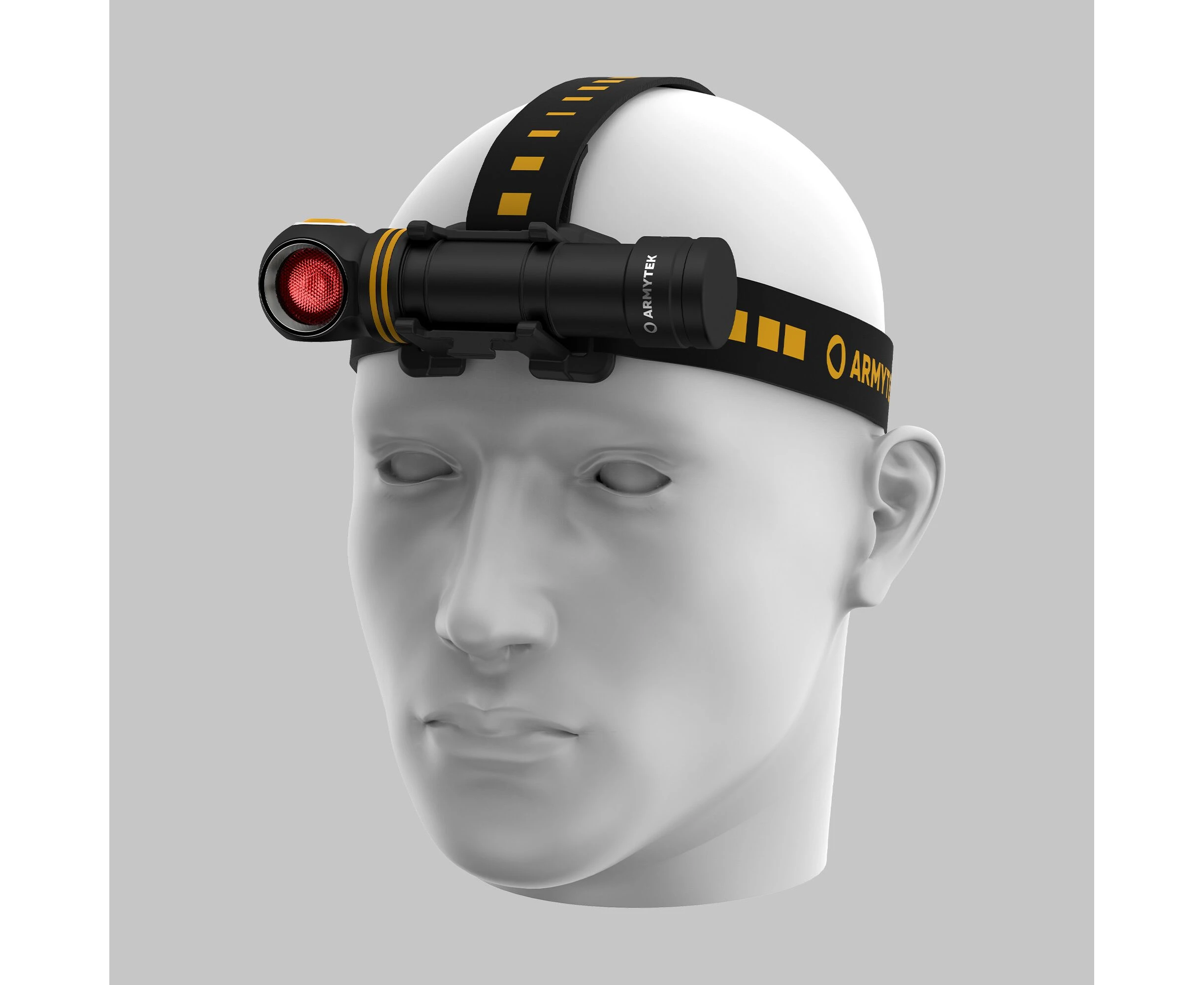 Latarka czołowa Armytek Elf C2 Max WR USB-C 2325 lm ciepłe światło + czerwone F10801PW