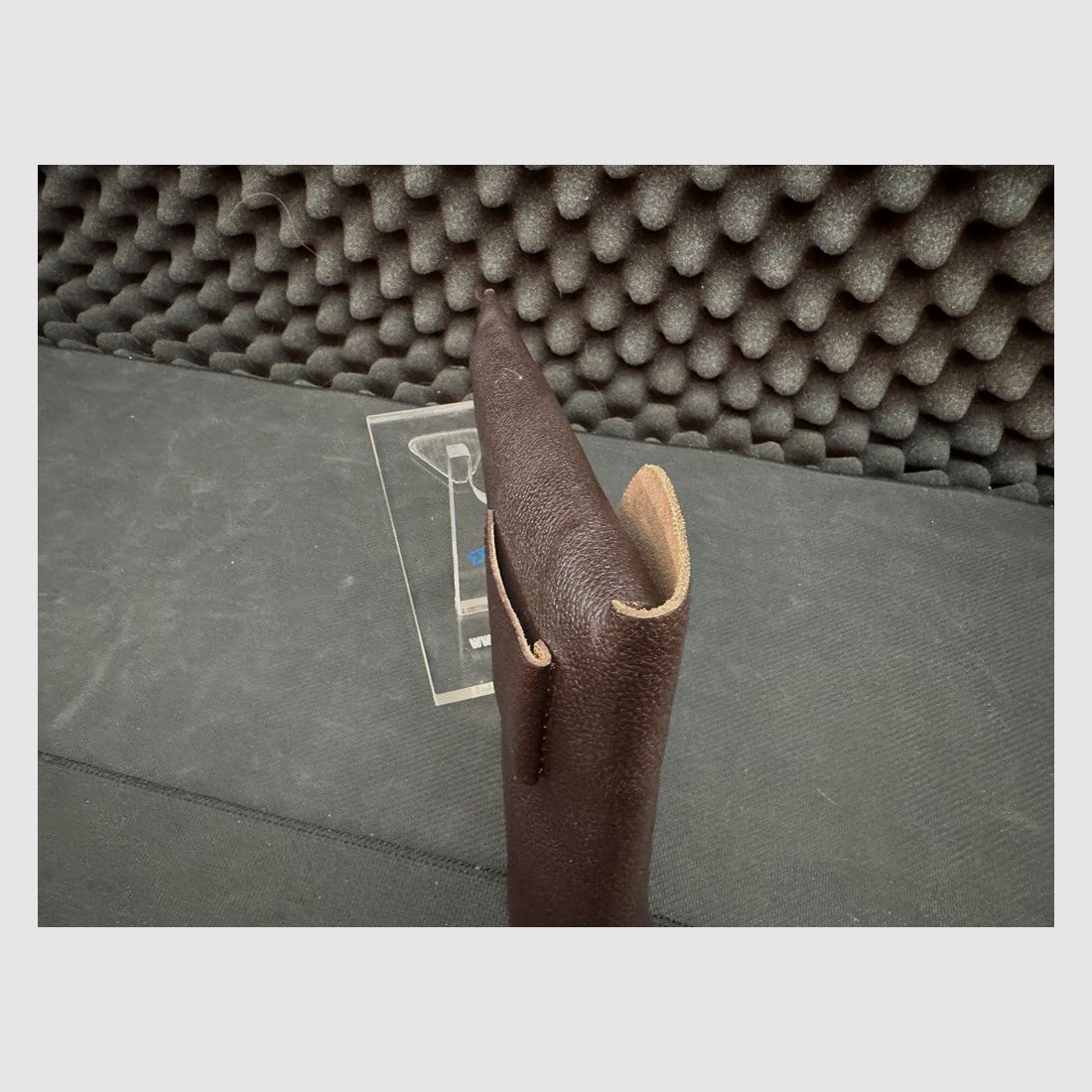 Belt holster, CZ75, leather, dark brown