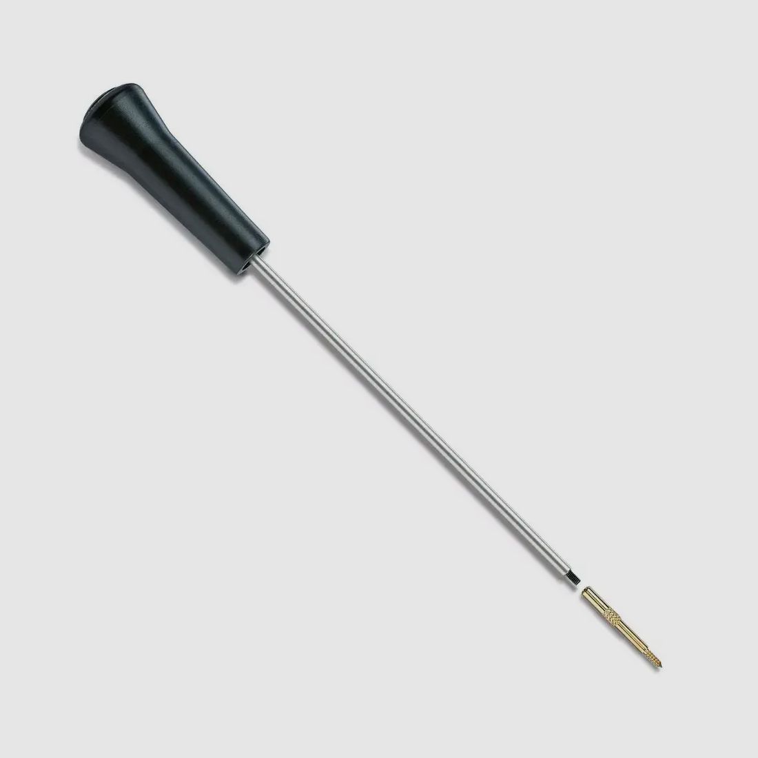 RVS kortwapenschoonmaakstok voor kaliber 4 mm tot 4,5 mm