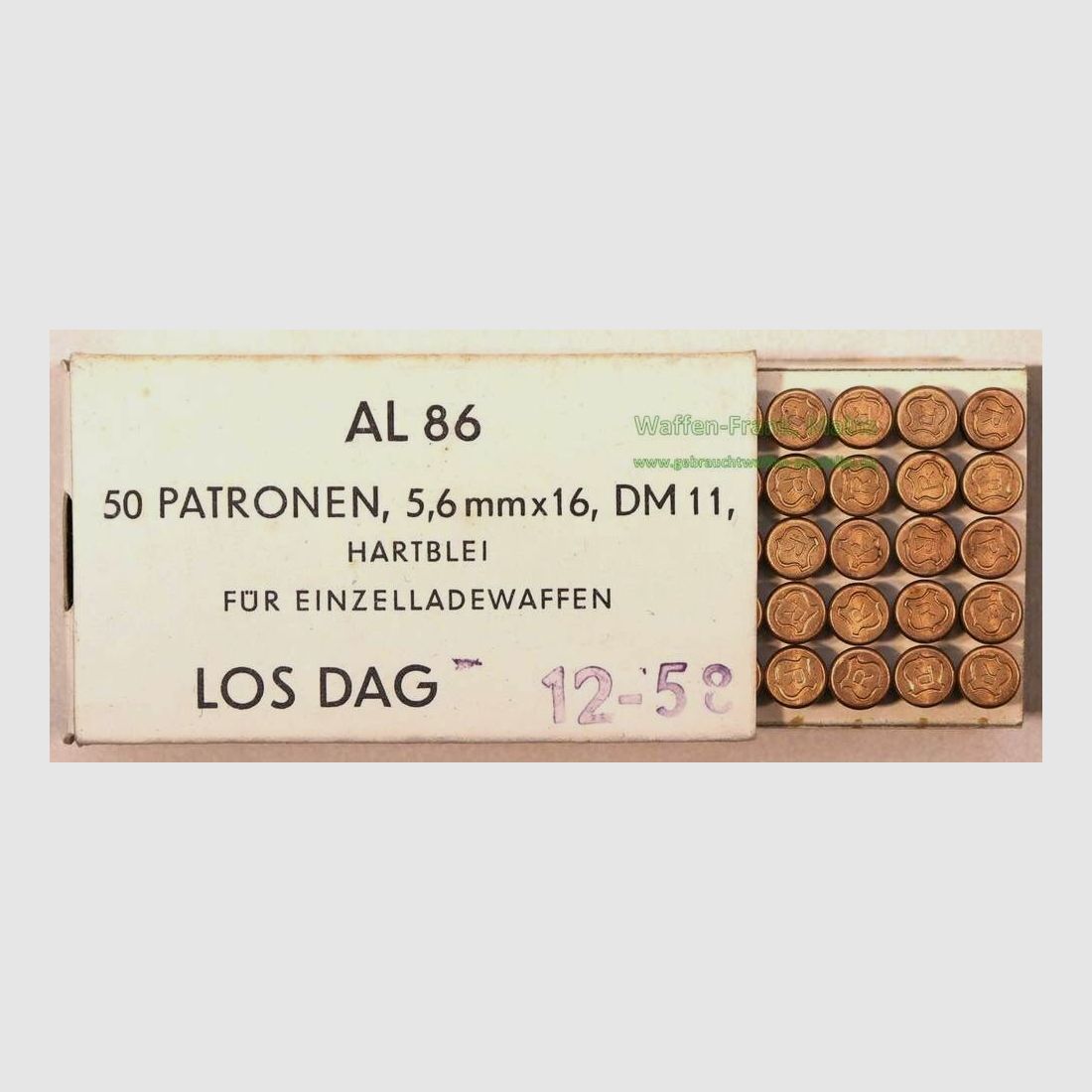 RWS (WZd.Fa.Rottweil) Büchsenpatronen .22lr