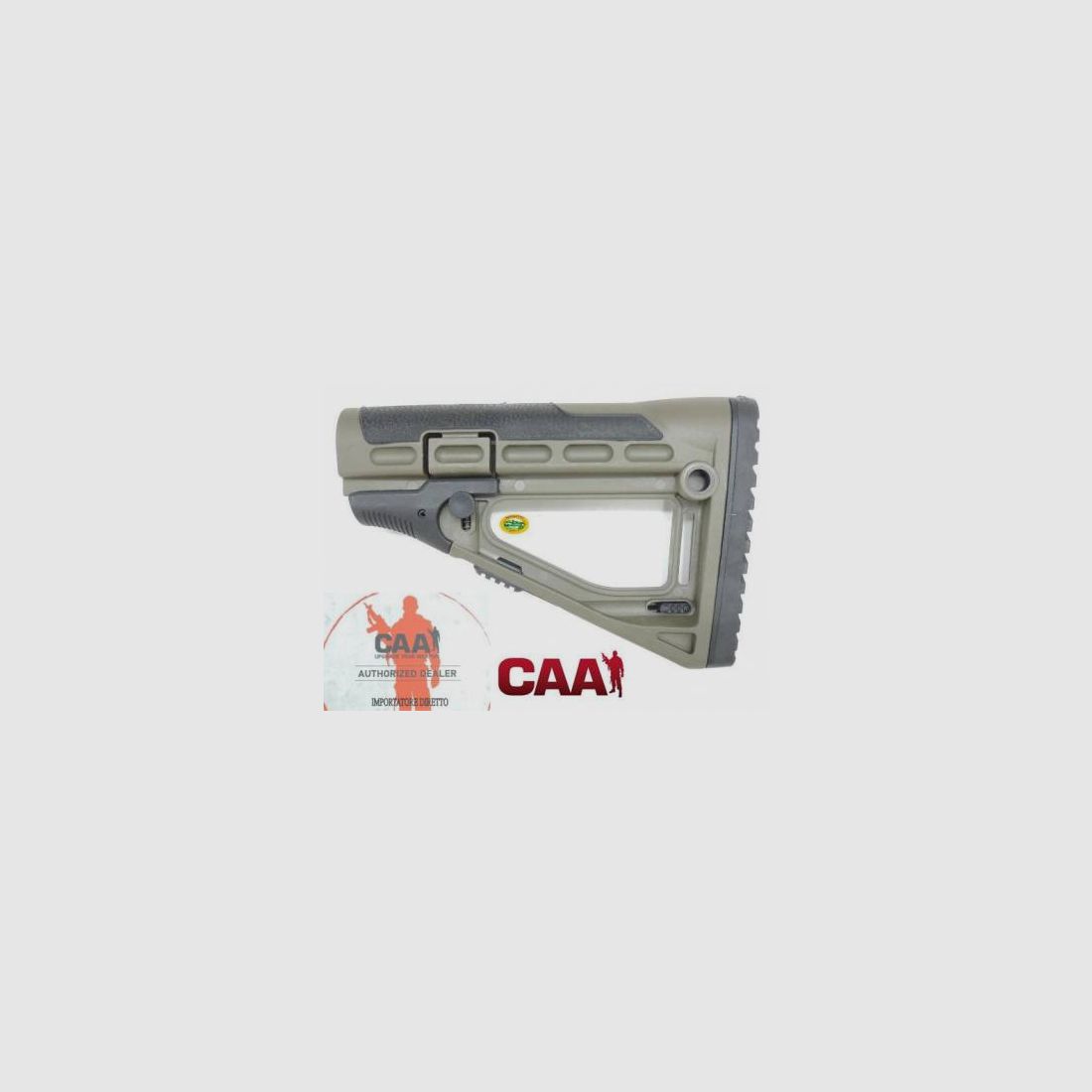 CAA zusammenklappbarer Schaft AR15/M4 - GRÜN
