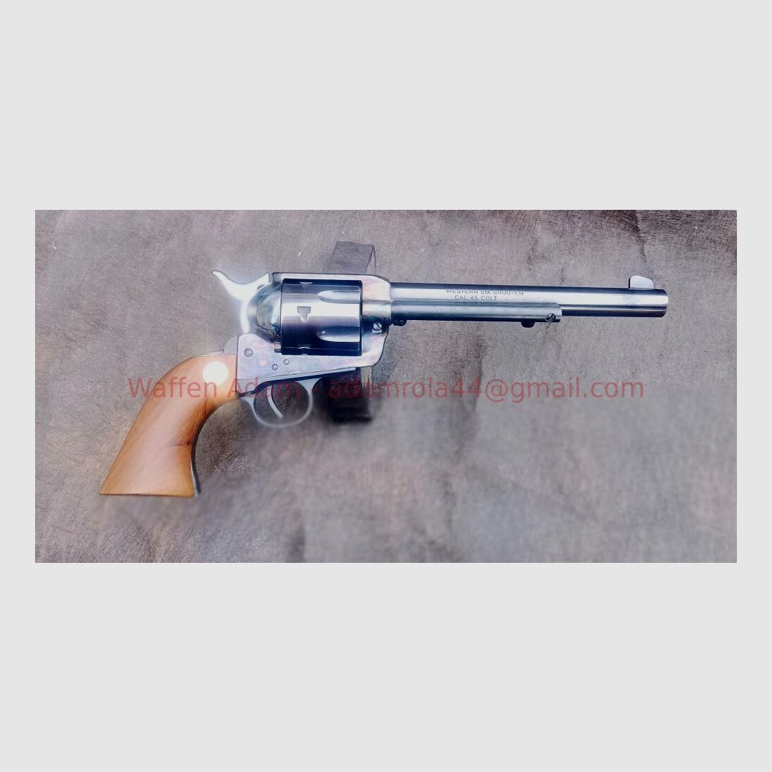 Weihrauch Western Six Shooter 7,5" SAA