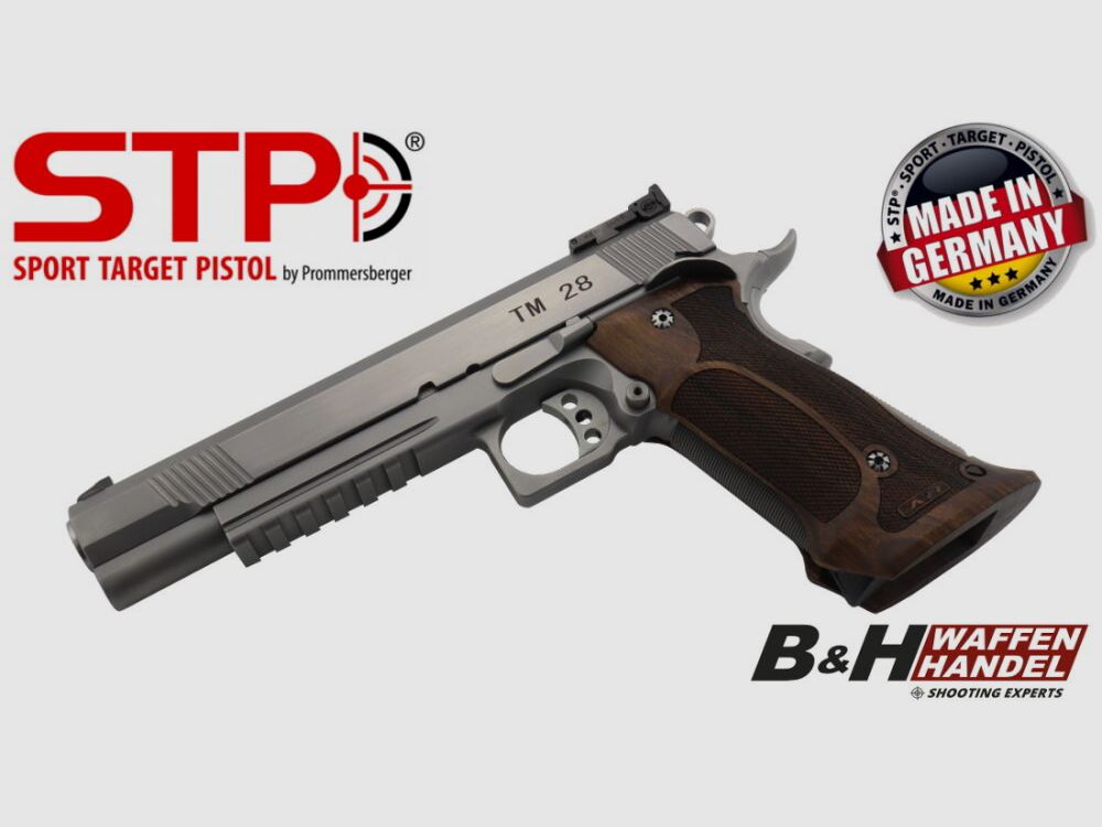 STP TM 28 6.0 avec poignée Nill Match-German-Master et viseur BOMAR