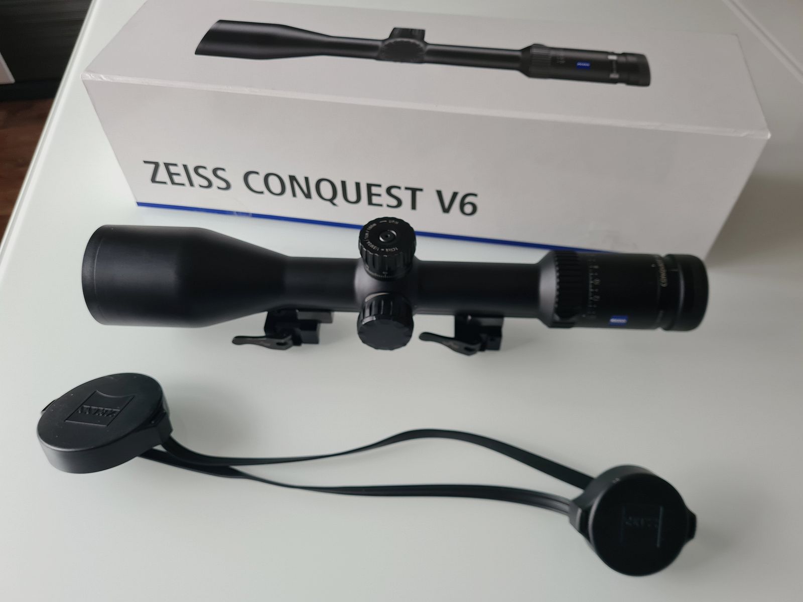 ZEISS Conquest V6 2,5-15x56 mit beleuch.  Absehen 60 und ASV !!