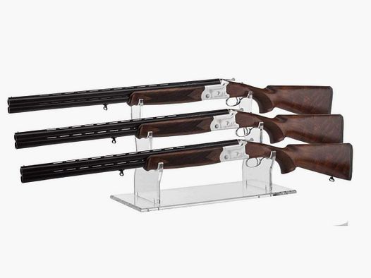 Plexiglas-Gewehrständer transparent
