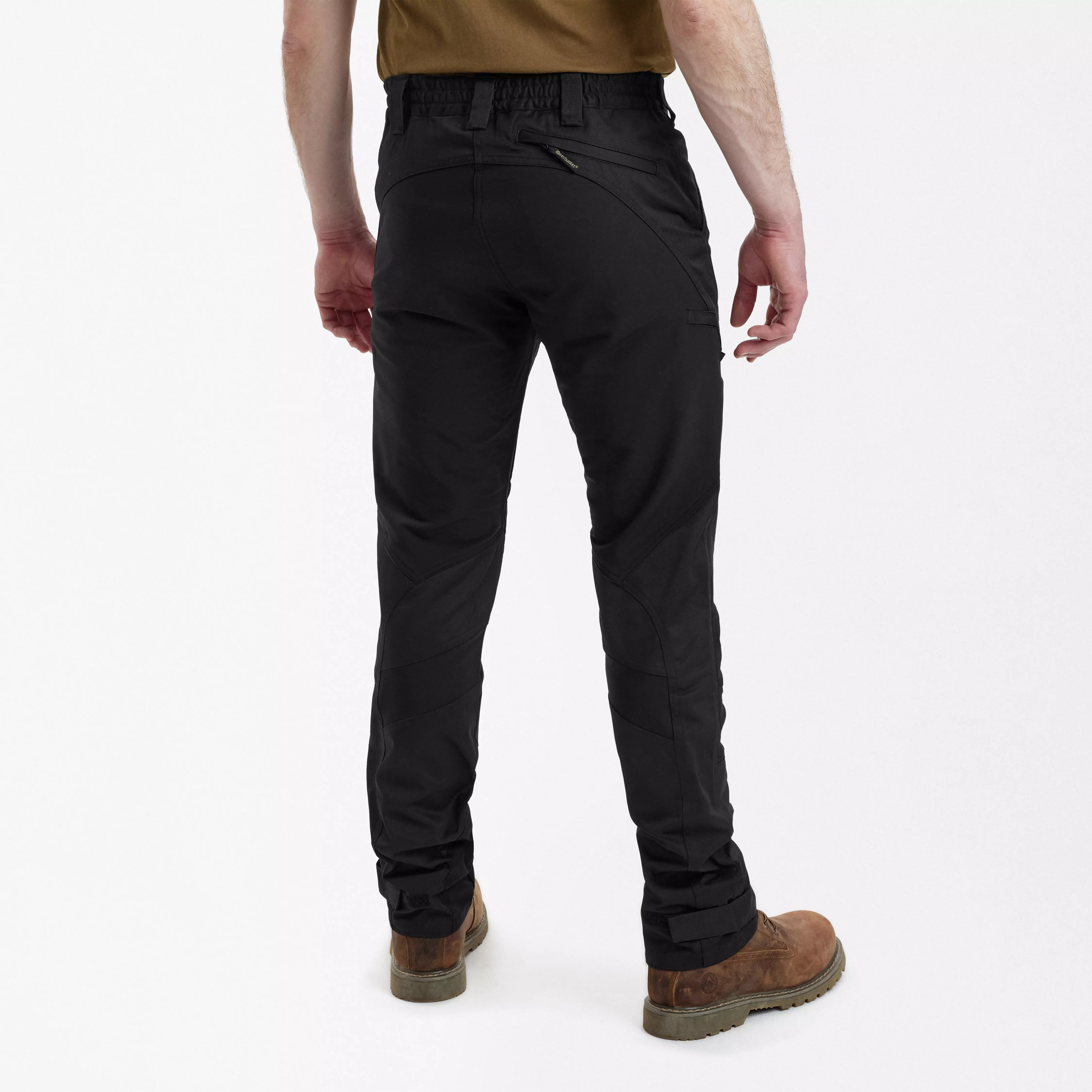 Rogaland Stretchhose mit kontrast - Black, Bild 2 von 5