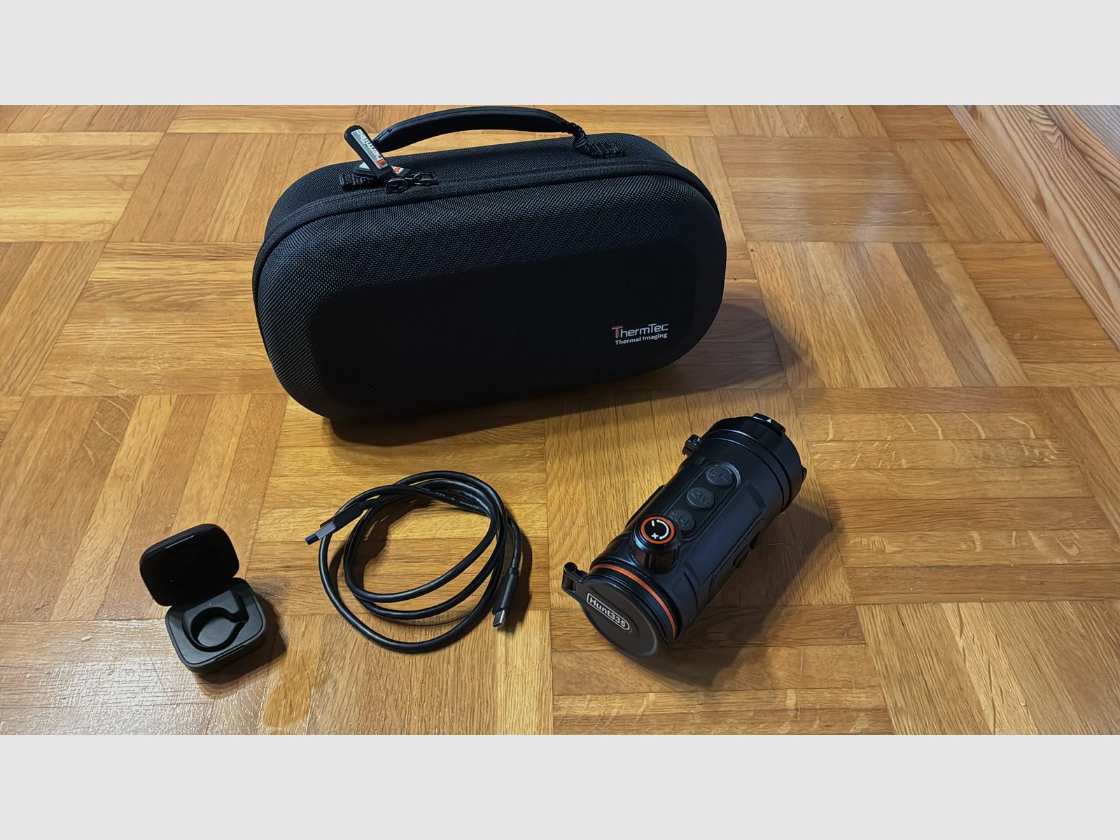 Thermtec Hunt 335 termowizyjny celownik przedni inkl. adapter Rusan 62mm, zdjęcie 1 z 2