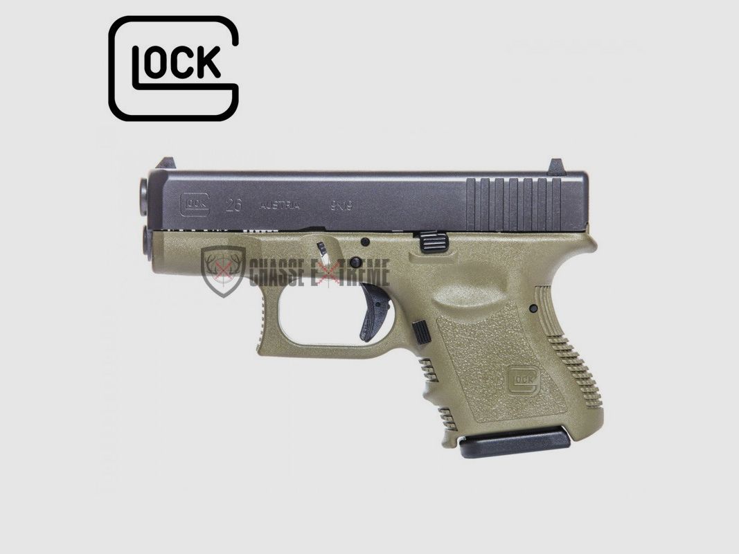 Pistolet GLOCK 26 Gen3 kal. 9x19mm Zielony Oliwkowy