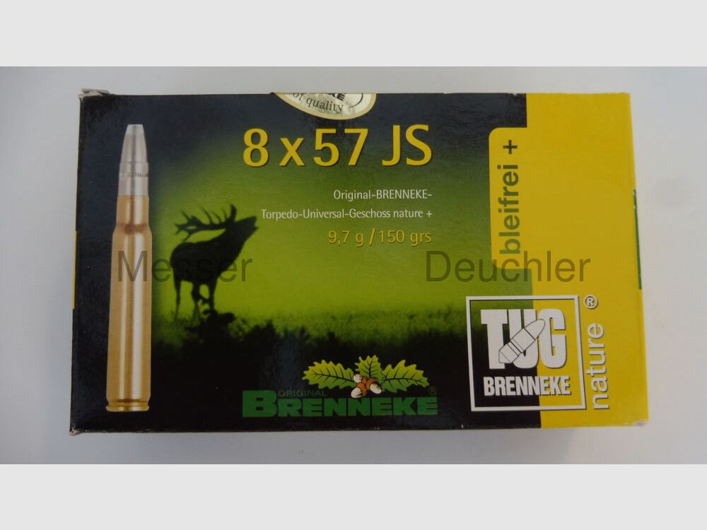 Brenneke TUG sans plomb 9,7g.