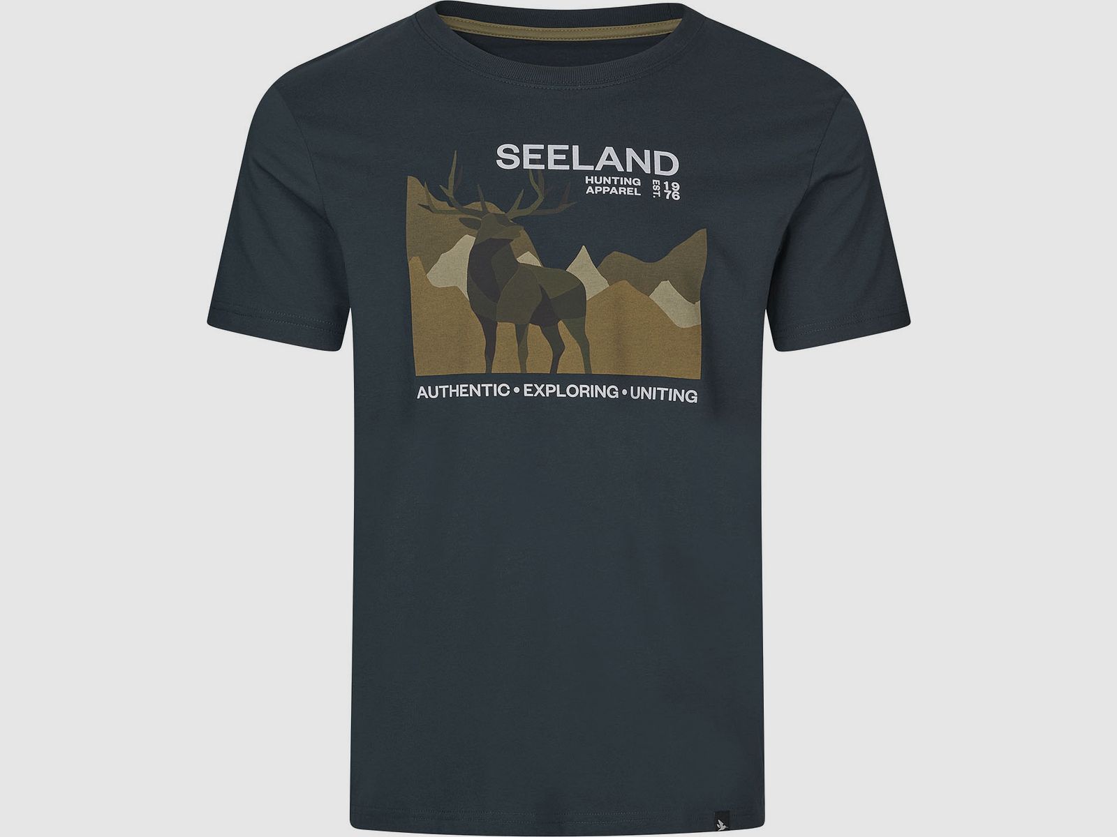 Seeland T-Shirt Fragment Dark Navy