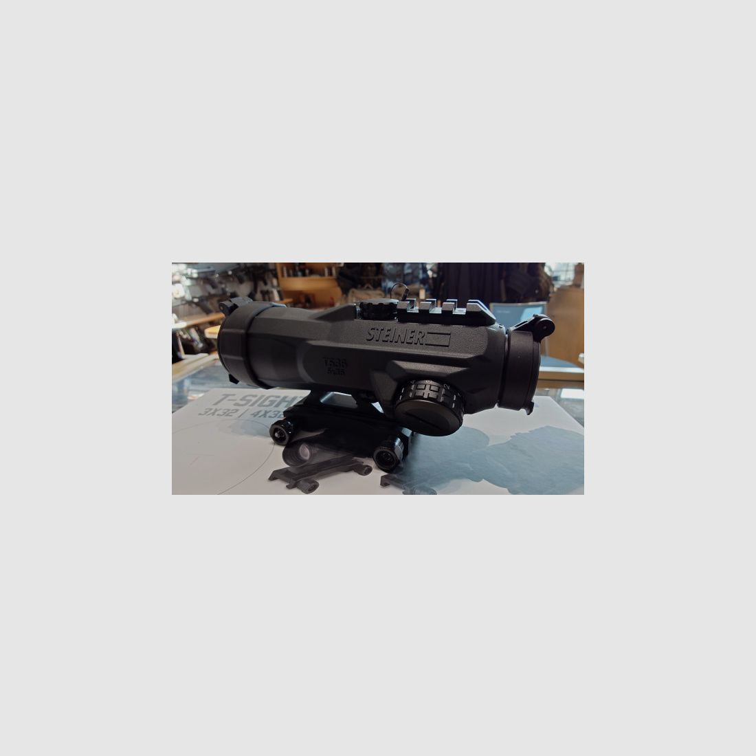 1. HAND - STEINER TSIGHT T5x36 - 556 - REDDOT MIT 5-FACH-VERGRÖSSRUNG