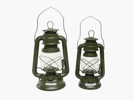 STORM LANTERN OLIVE 28CM