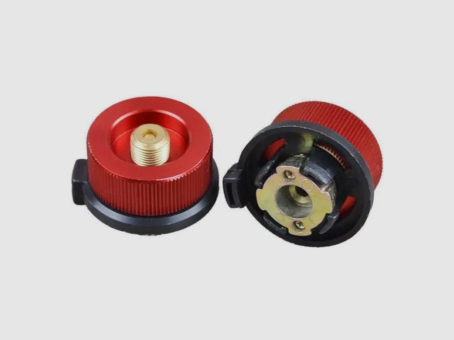 Adapter für MSF-1a 220g/227g Kartuschen auf Schraubgewinde Gaskocher Camping