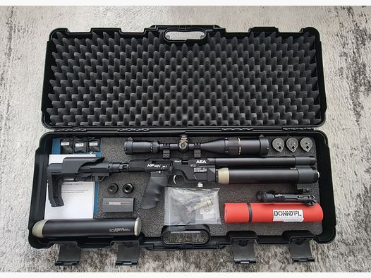 AEA Hpmax MK2 Cal.357/9mm inkl. Kompressor und sehr viel Zubehör *NEU*
