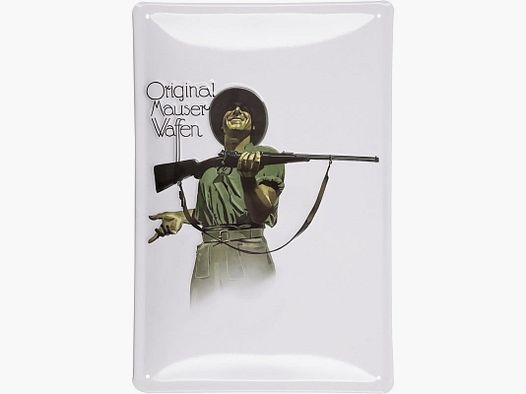 Mauser 98 tin sign