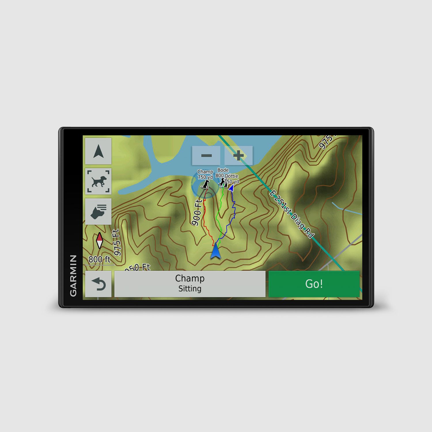 Garmin DriveTrack 71 Hundeortungsgerät für Fahrzeuge