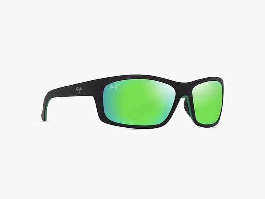 Maui Jim Kanaio Coast Matte Black/Green Sonnenbrille