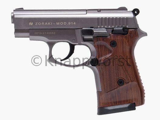 Zoraki Zoraki Mod. 914 - 14 schüssig 9mm P.A. Titan Holzoptik