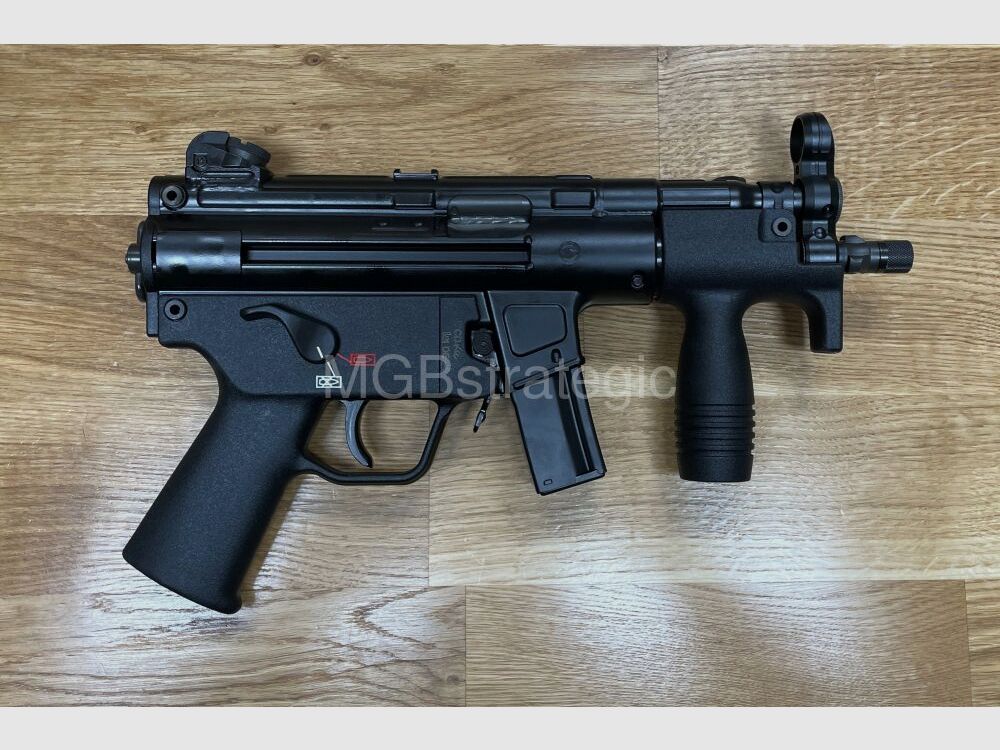 Heckler & Koch SP5K-PDW - semi-automatic pistol 9mm Luger civilian version H&K MP5k - optionally with folding stock - SP5 SP 5 SP5 k MP5 MP 5
