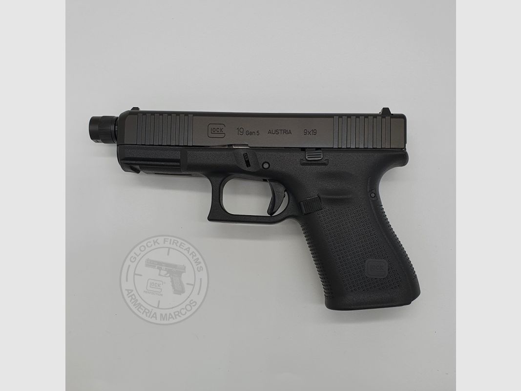 PISTOLE GLOCK 19 GEN5/FS/THR M13,5x1L, Bild 3 von 4