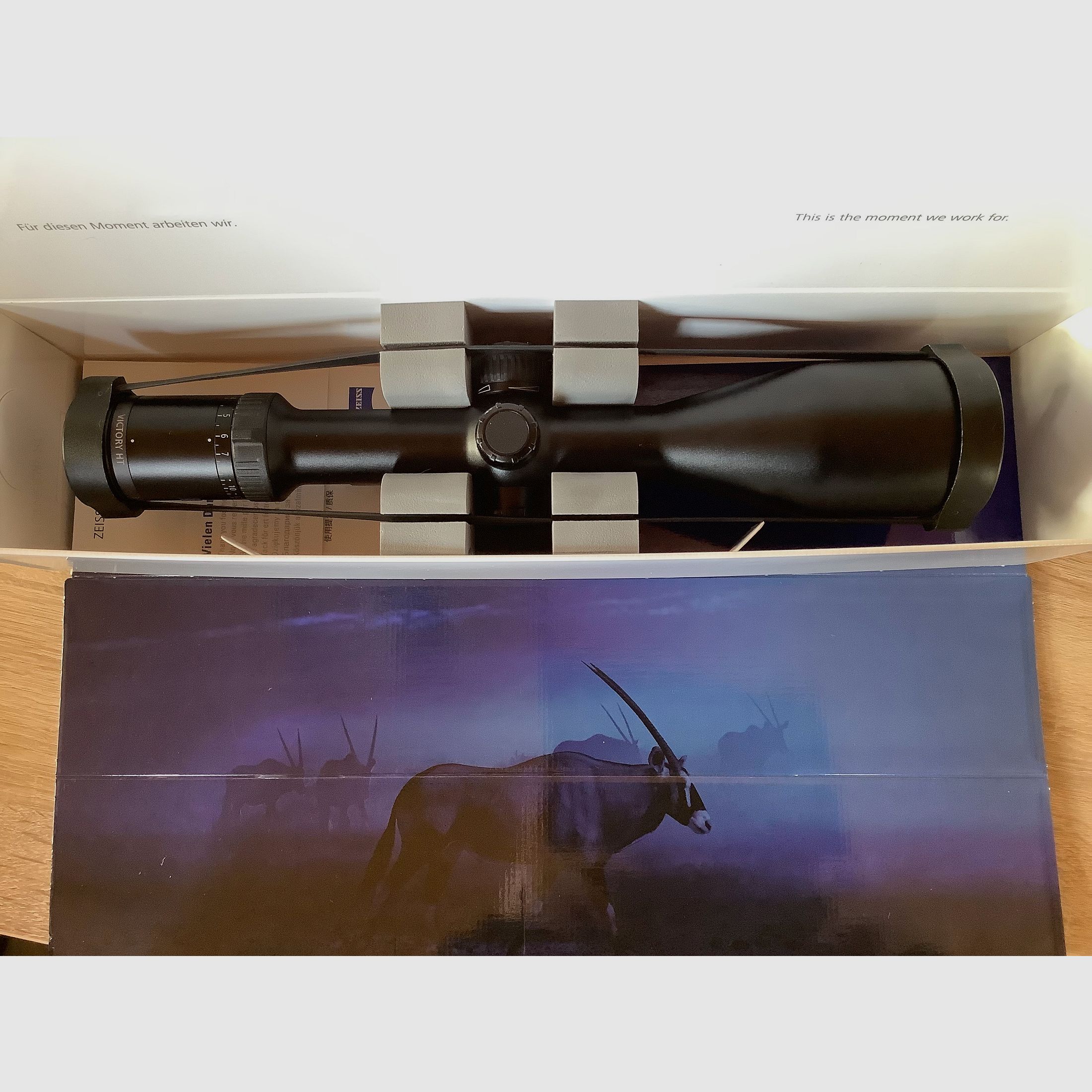Zeiss Victory HT 3-12x56 mit Schiene