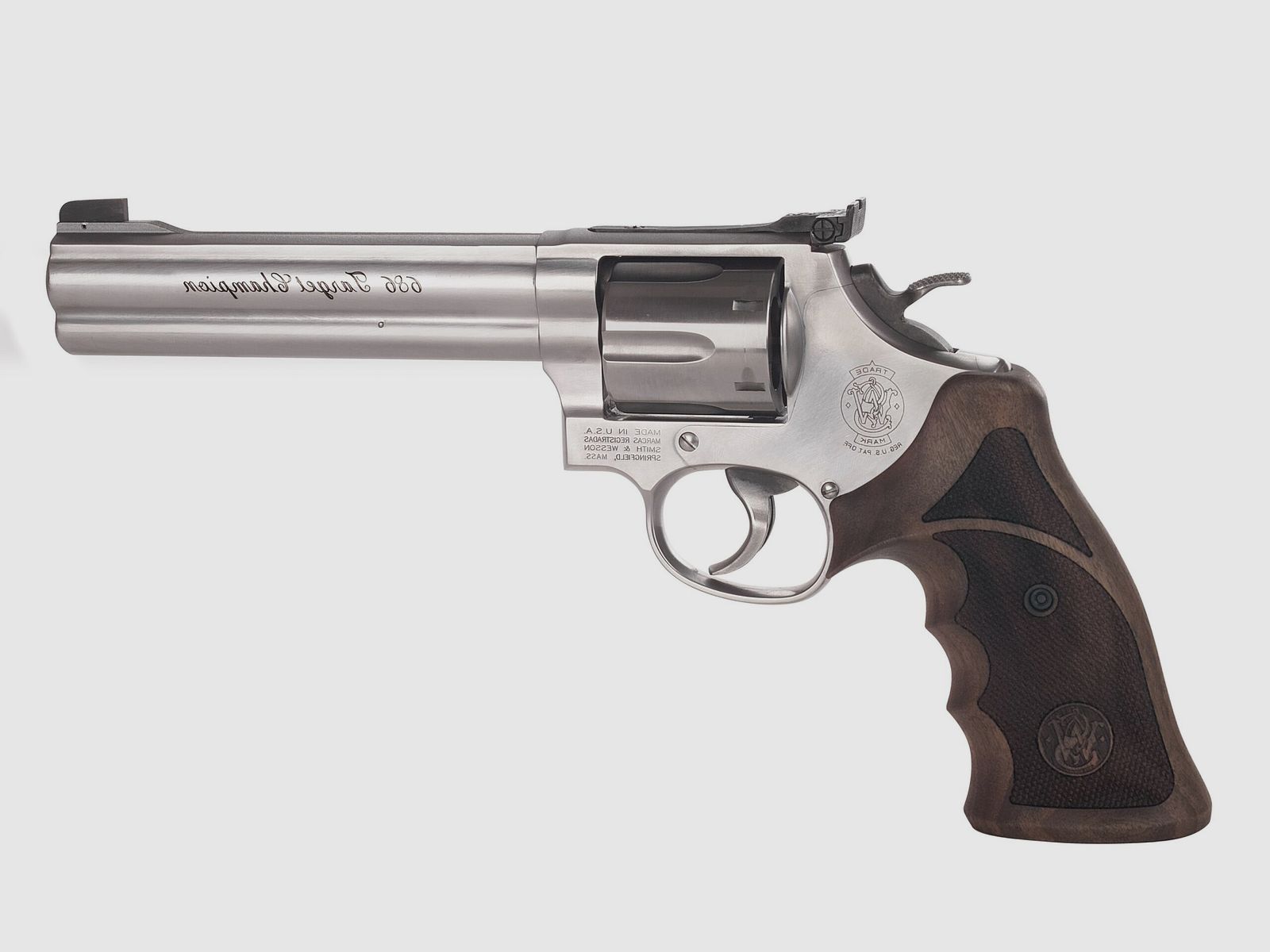 Smith & Wesson Revolver 686 Target Champion 6" .357 Mag. Stainless, image 6 of 6