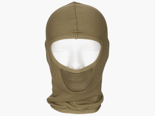 MFH Balaclava Taktyczna 1 Oko - Coyote Tan