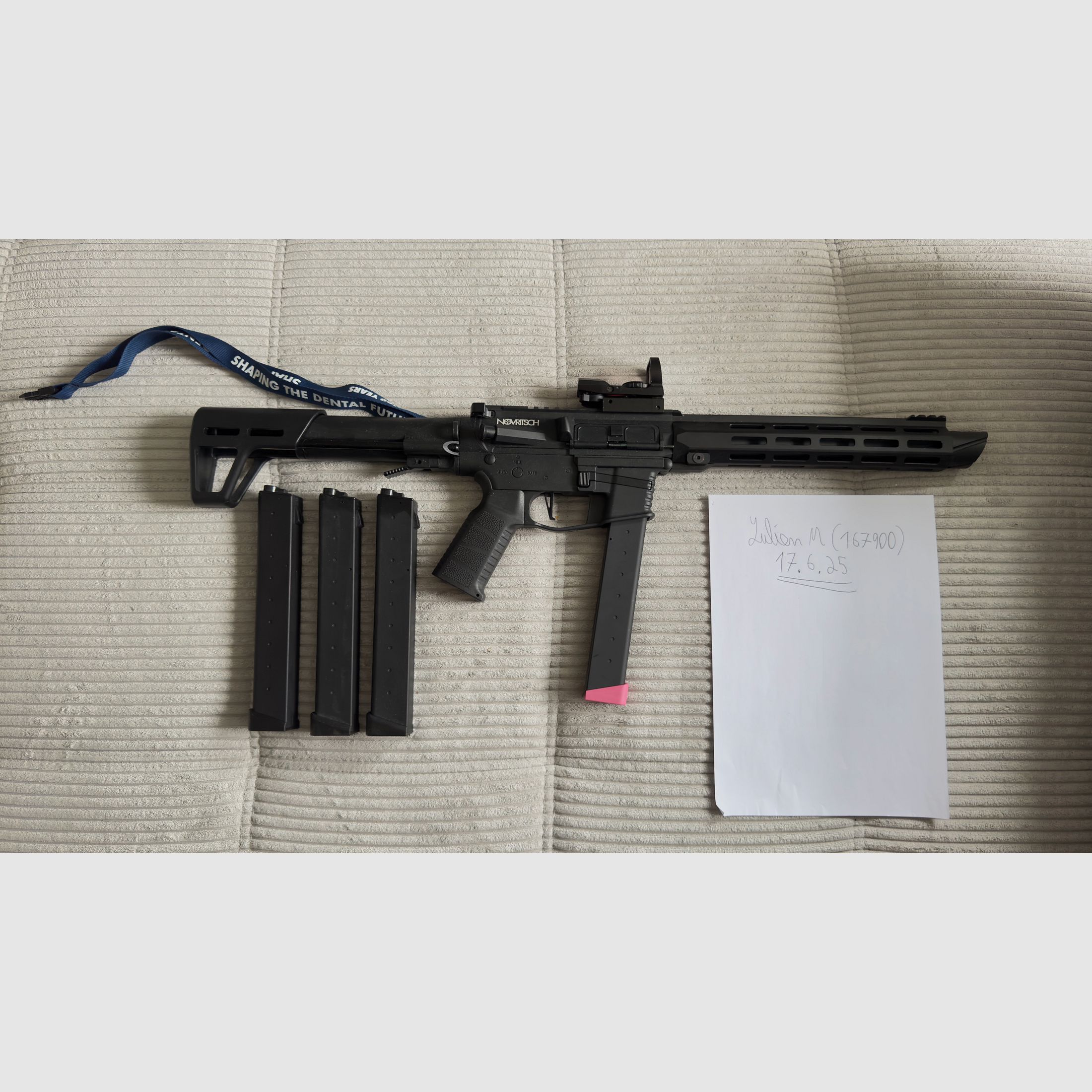 Novritsch SSR9 mit dot und Magazinen nur zuhause genutzt! 