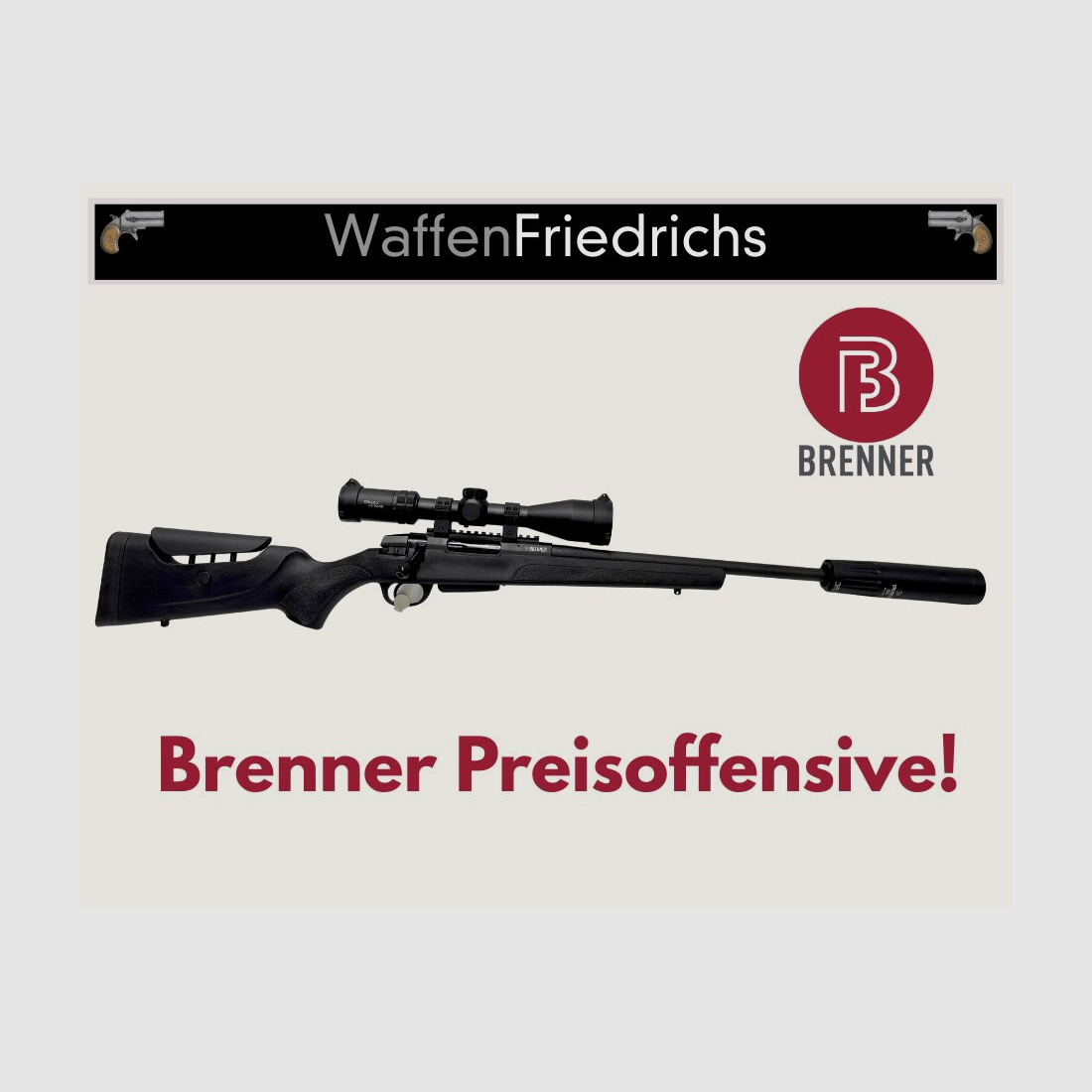 Brenner BR20 Polymer Komplettset Jungjäger - Waffen Friedrichs