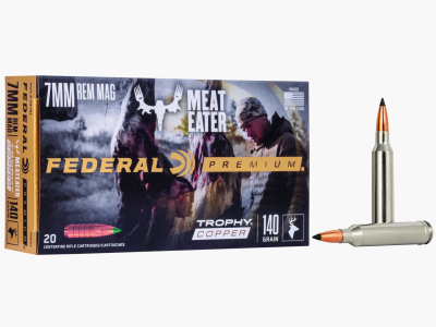 Federal Ammunicja Karabinowa Premium 7 mm Rem. Mag. 9,1 g / 140 gr Trophy Copper