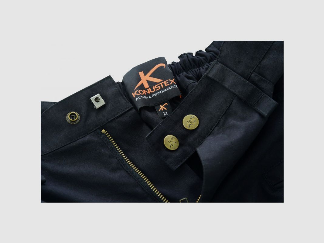 PANTALONE – KONUSTEX – TARSIS BLACK PANT RIPSTOP, immagine 4 di 6