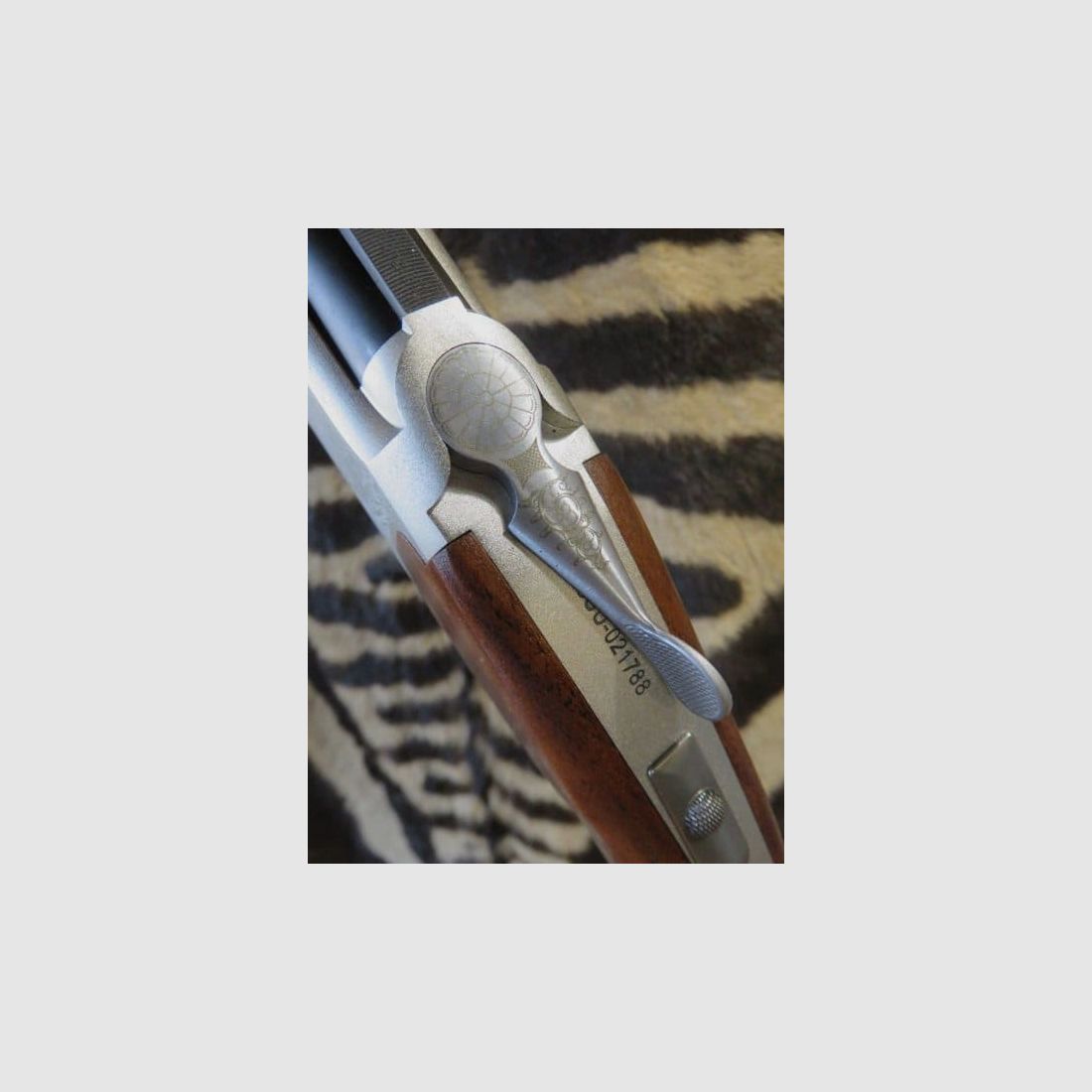 Bockdoppelflinte YILDIZ Kal. 410/76 Läufe 71 cm 5 Chokes, englischer Schaft, Extractor, Einabzug, Bild 8 von 11