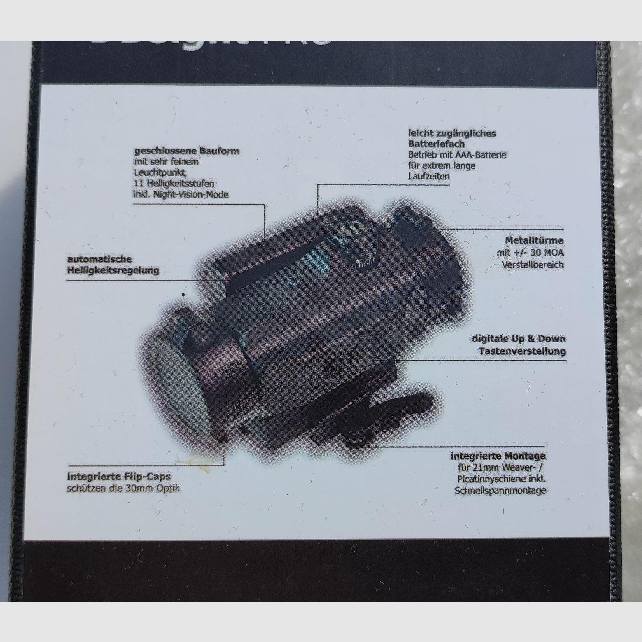 DDoptics Ddsight Pro Reddot