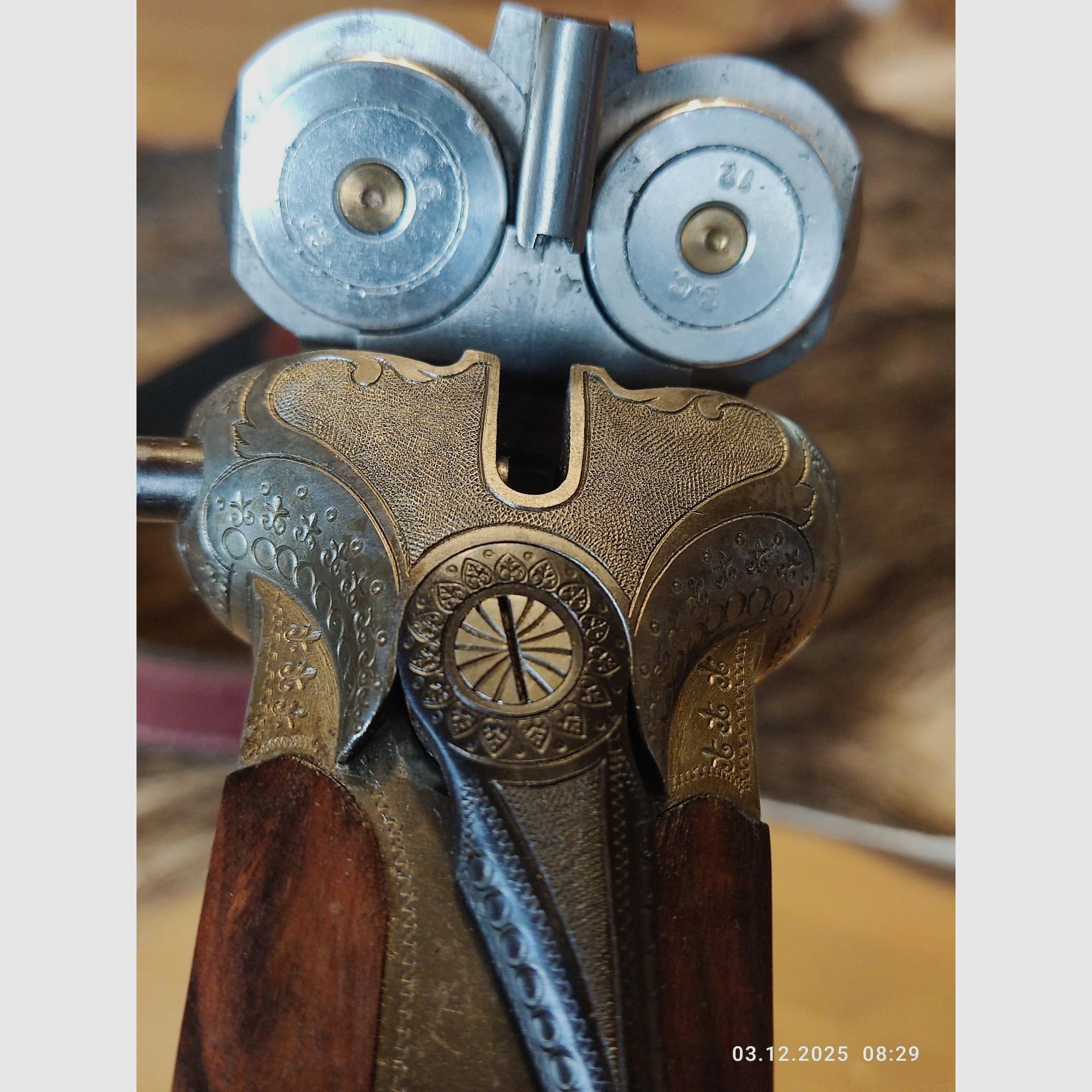 Fucile doppietta Merkel 12/70