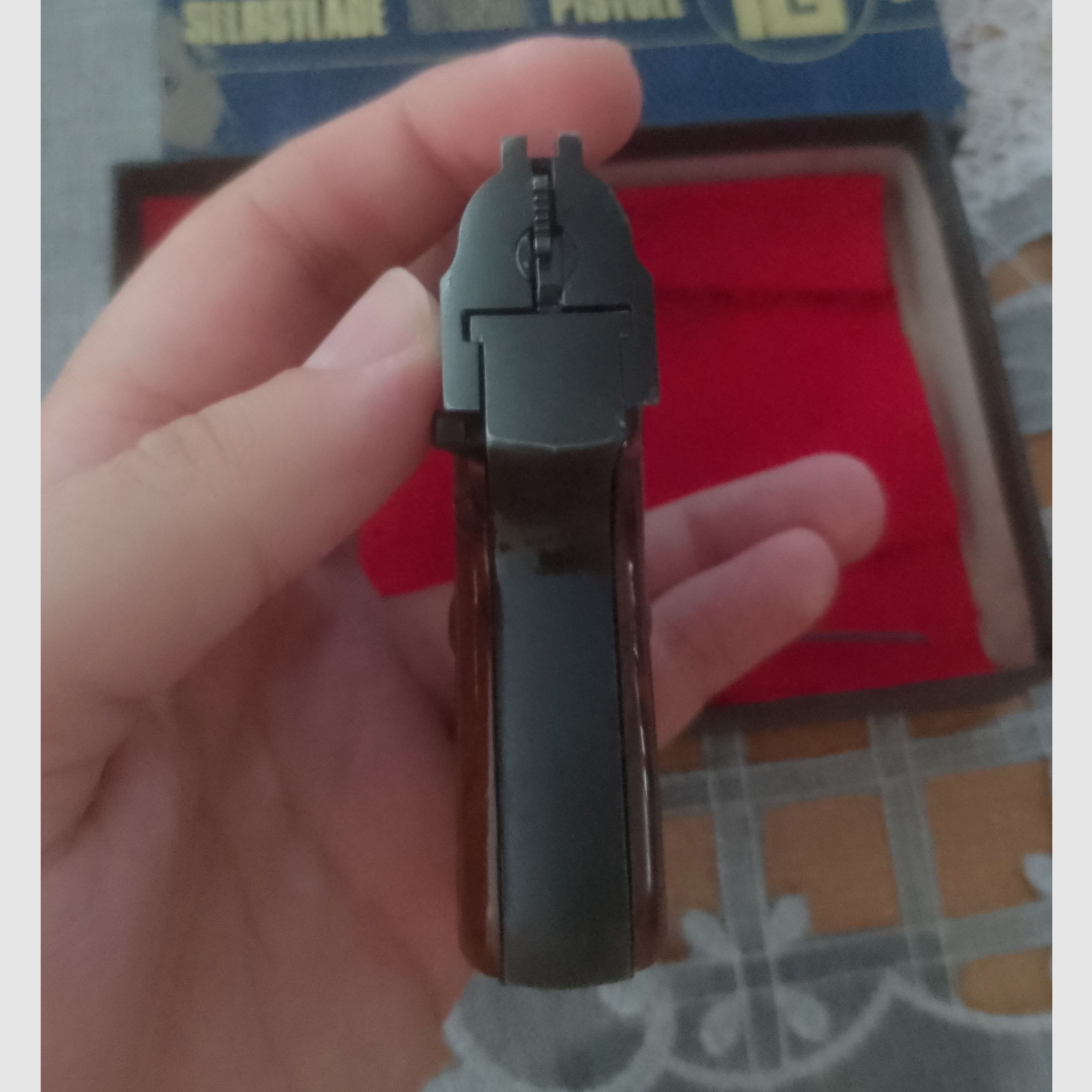 Seltene Röhm RG 8 im Kaliber 8 mm Knall/ PTB 412 mit OVP!