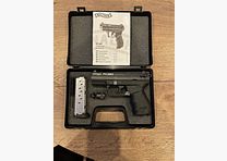Walther PK 380 Schreckschusspistole, 9 mm – gebraucht mit Zubehör